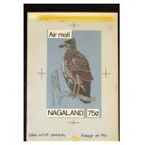 Original Art 3 Hand painted Design for Nagaland St