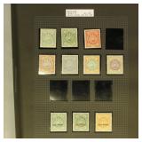 Antigua Stamps 1900s-1930s Mint Collection on home