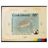 Original Art 4 Hand painted Design for Cook Island