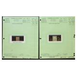 Worldwide Stamps on old Latherow auction pages wit