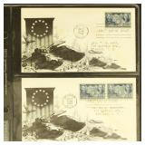 US Stamps #906 FDC x2, Day Lowrty cachets, both ad