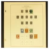 US Stamps 1870s-1890s Used and a few Mint hinged,