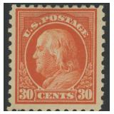 US Stamps #439 Mint Hinged w/ perf faults CV $225