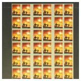 US Stamps Imperf Forever 2012 Christmas issue, blo