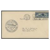 US Stamps #C10 First Day Cover with Lindburgh cach