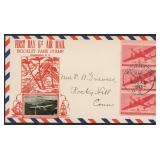 US Stamps #C25a Crosby First Day Cover, addressed