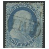 US Stamp #18 Used with Doporto Cert CV $500