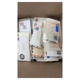 US & Worldwide Covers in Large Flat Rate Box, most