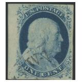 US Stamp #9 Used with small thins CV $100