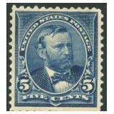 US Stamps #281 Mint NH with pencil writing CV $100