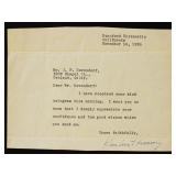 Herbert Hoover Signed Document