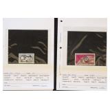 French Polynesia Stamps on dealer pages with ident