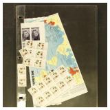 US Stamps Mint NH disorganized mix on variety of p
