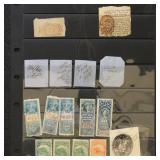 Canada & Great Britain Revenue Stamps on stockpage