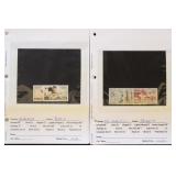 French Colonies Stamps on dealer pages with identi