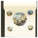 Tonga Imperf Color Stamp Proofs on Printer