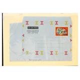 Ghana EFO Stamps Aerogramme with Green Color Missi