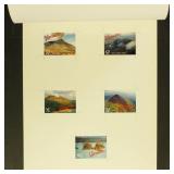 Vanuatu Imperf Proof Stamps in original printer