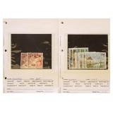 Monaco Stamps on dealer pages with identifications