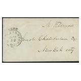 Millard Fillmore Free Frank Envelope