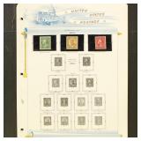 US Stamps 1920s-1930s Mint NH collection on White