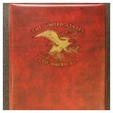 US Stamps 1950s Plate Blocks Mint NH in Minkus alb