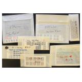 US Stamps FACE VALUE $344 Mint NH 33 to 44 cent de