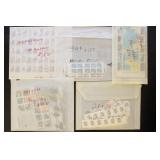 US Stamps FACE VALUE $300+ Mint NH 20 to 34 cents