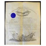 Rutherford B. Hayes Signed Document