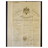 James Buchanan Signed Document
