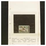 US Duck Stamps on dealer pages with identif