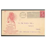 US Advertising Covers Pair of Turn of the Century