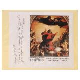 Rejected Proof for nudity, Lesotho #668 stamp proo