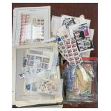 US Stamps FACE VALUE $425+ in albums, glassines, l