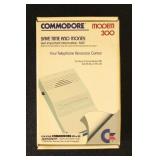 Commodore 128 Modem 300 model 1660 complete in box