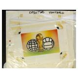 Original Art & Mock-ups for Lesotho Stamp #364 Wor