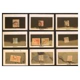 Great Britain Stamps better items on dealer cards