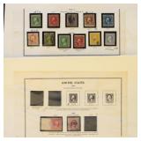 US Stamps 20th Century Collection on Pages, many W