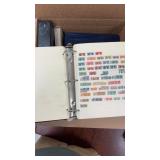 Worldwide Stamps on stockpages in 5 Binders plus a