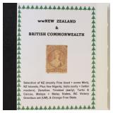British Commonwealths incl New Zealand Stamps Used