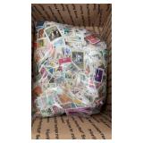 Poland Stamps off paper accumulation of many thous