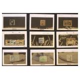 US Stamps better items on dealer cards Used & Mint