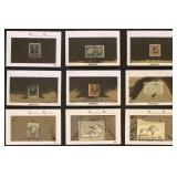 US Stamps better items on dealer cards Used & Mint