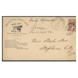 US Advertising Cover for Delaware River Chemical W