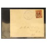 US Postal History Small Group of 19th Century Cove