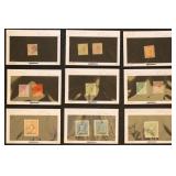 India Stamps better items on dealer cards Used & M