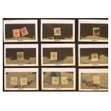 Denmark Stamps better items on dealer cards Used &