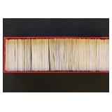 Worldwide Stamps 1000+ on dealer cards in long red