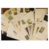 Worldwide Stamps 1000+ on dealer cards, mostly wit