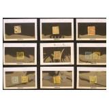 German States Stamps better items on dealer cards